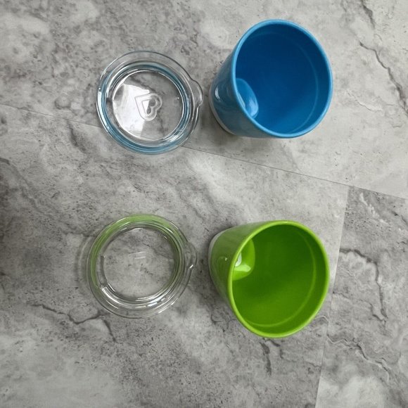 2 Munchkin Splash‎ Open Toddler Cups with Training Lids 7 Ounce Sippy Cups - Picture 3 of 4